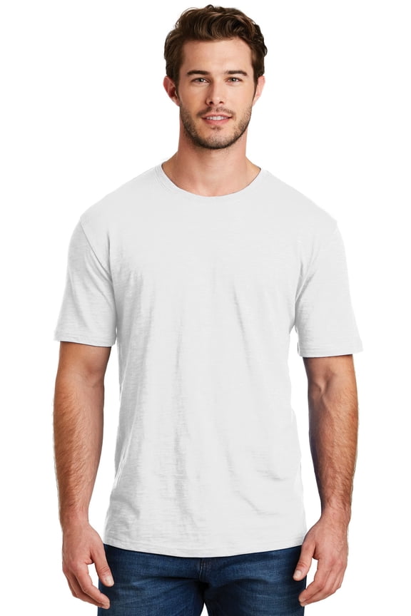 Mens Perfect Blend Crew Tee-XL (White)