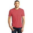 thumbnail image 1 of District Made Mens Perfect Tri Crew Tee-S (Red Frost), 1 of 6