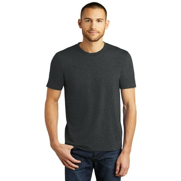 District Made Mens Perfect Tri Crew Tee-XS (Black Frost)