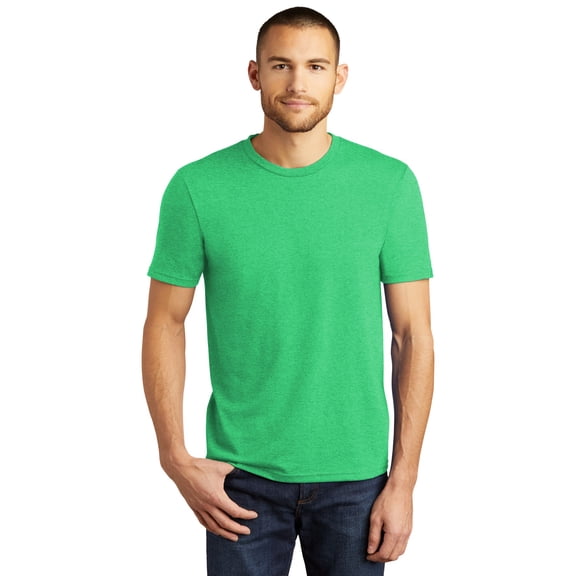 District Made Mens Perfect Tri Crew Tee-XS (Green Frost)