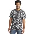 thumbnail image 1 of District Made Mens Perfect Weight Camo Crew Tee-4XL (Winter Camo), 1 of 6