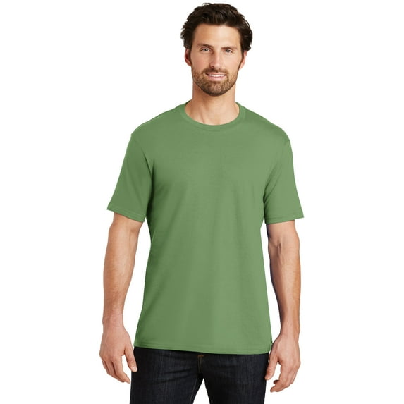 District Made Mens Perfect Weight Crew Tee-XS (Fresh Fatigue)