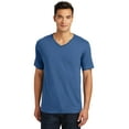 thumbnail image 1 of District Made Mens Perfect Weight V Neck Tee-M (Maritime Blue), 1 of 6