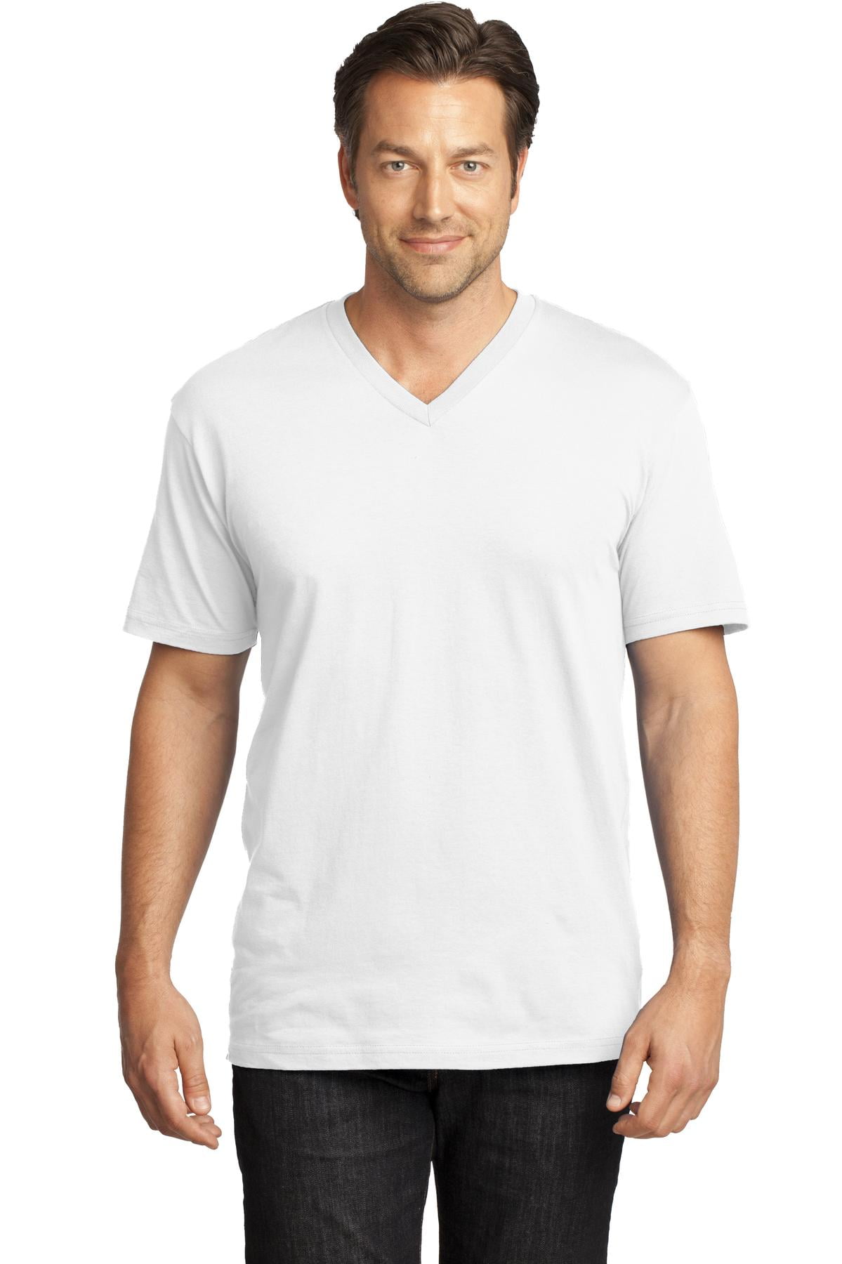 District Made Mens Perfect Weight V-Neck Tee - Walmart.com