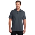 thumbnail image 1 of District Made Men DM325 Polo Shirt Stretch Pique Polo, 1 of 6