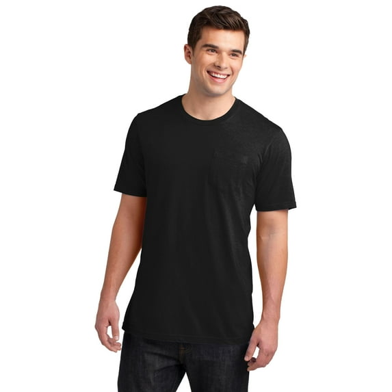 District Men's Crewneck Short Sleeve Pocket T-Shirt