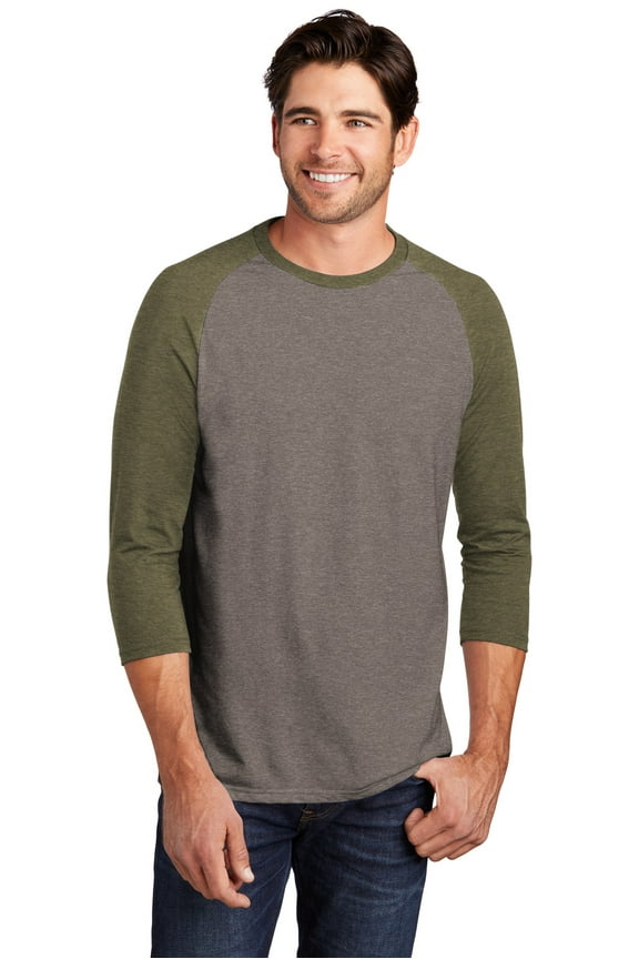 Men's Perfect Tri 3/4 Sleeve Raglan Baseball Tee