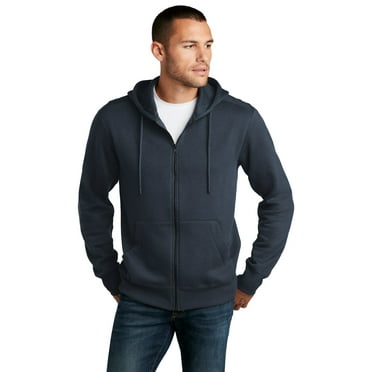 District Men's Perfect Weight Fleece Full Zip Hoodie