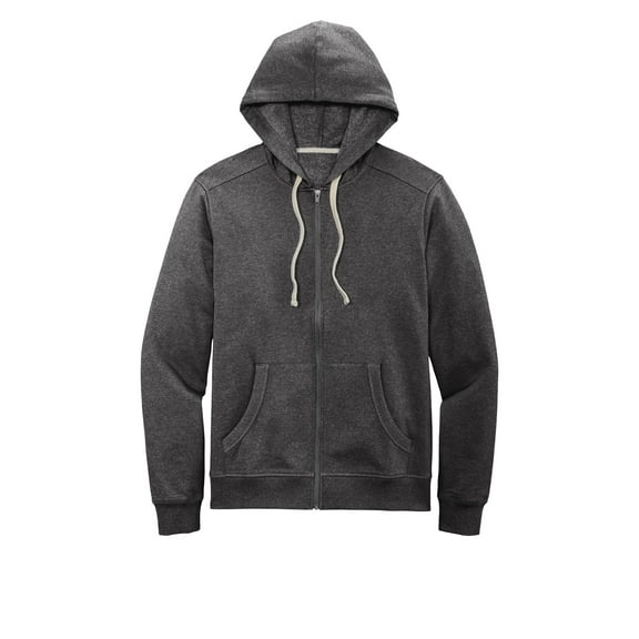 District Men's Re-Fleece Full Zip Hoodie