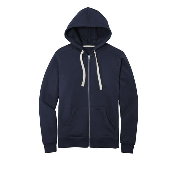 District Men's Re-Fleece Full Zip Hoodie