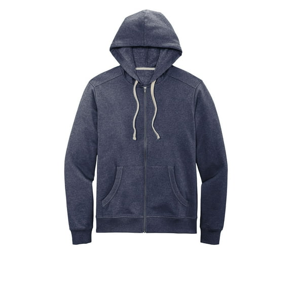 District Men's Re-Fleece Full Zip Hoodie