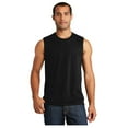 thumbnail image 1 of District Men's V.I.T. Sleeveless Muscle Tank Top Black X-Small, 1 of 4