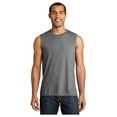 thumbnail image 1 of District Men's V.I.T. Sleeveless Muscle Tank Top Grey Frost Small, 1 of 4