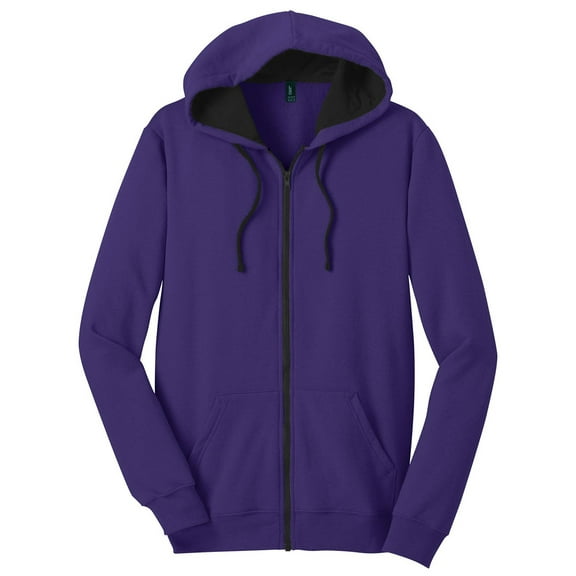 District Men's Warmth Concert Fleece Full-Zip Hoodie