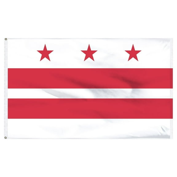 District Of Columbia (Washington DC ) 2' x 3' Indoor Polyester Flag