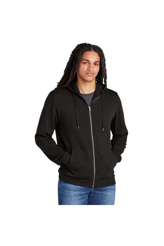 District DT1302 Perfect Tri Fleece Full-Zip Hoodie
