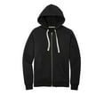 thumbnail image 1 of District Re-Fleece Full-Zip Hoodie, Black, XXXX-Large, 1 of 3