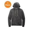 thumbnail image 1 of District Recycled Full-Zip Fleece Hoodie. DT8102, Charcoal Heather, S, Mens Hoodies and Sweatshirts, 1 of 1