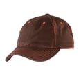 thumbnail image 1 of District   Rip and Distressed Cap DT612-One Size (Brown/Rust), 1 of 2
