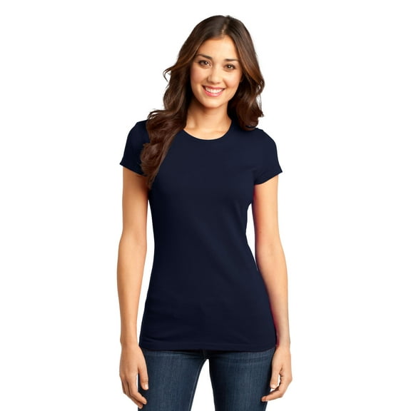 District T Shirt DT6001 Ladies Juniors Very Important Tee