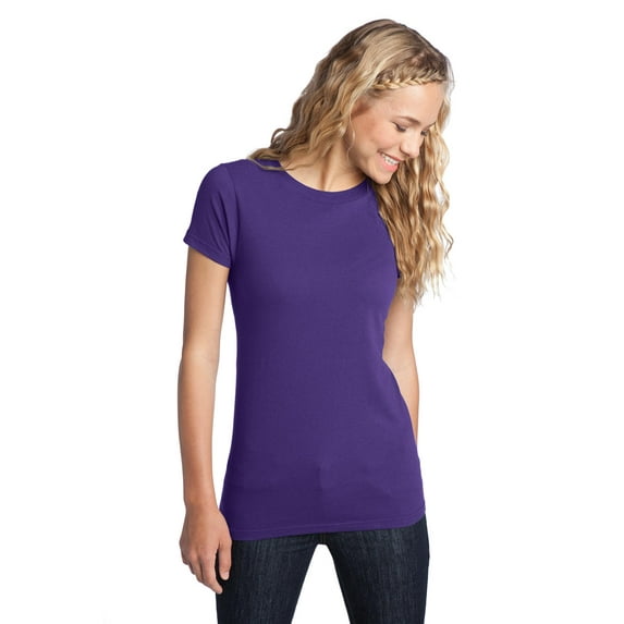 District Threads Juniors Concert Tee. Purple. S.