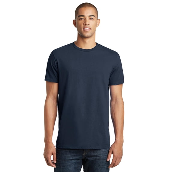 District - Young Mens The Concert Tee DT5000 New Navy