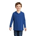 thumbnail image 1 of District Unisex Cowl Neck Hoodie Dt139Y Deep Royal X-Large, 1 of 4