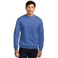 thumbnail image 1 of District V.I.T.Fleece Crew DT6104 - XL Royal Frost, 1 of 4