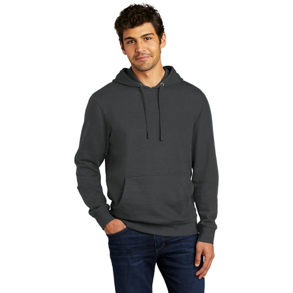 District V.I.T.Fleece Hoodie DT6100 - 2XL Charcoal