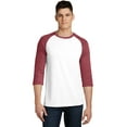 thumbnail image 1 of District Very Important Tee 3/4-Sleeve Raglan. DT6210, 1 of 4