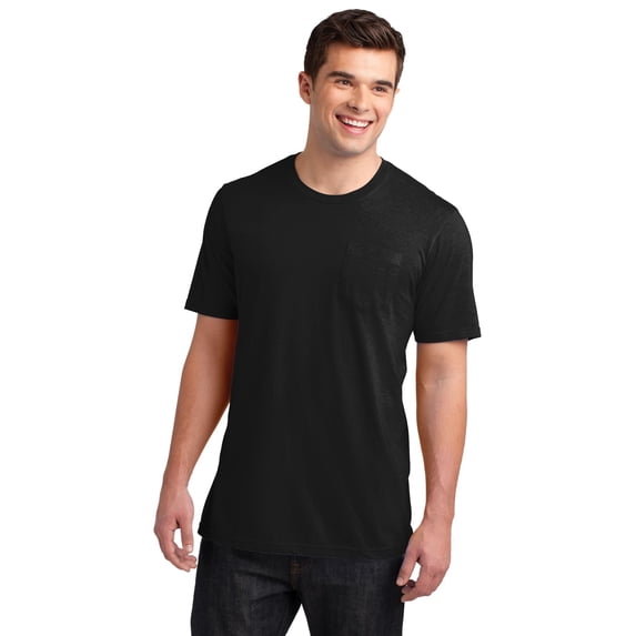 District Tee-Shirt DT6000P Young Men Very Important Tee with Pocket