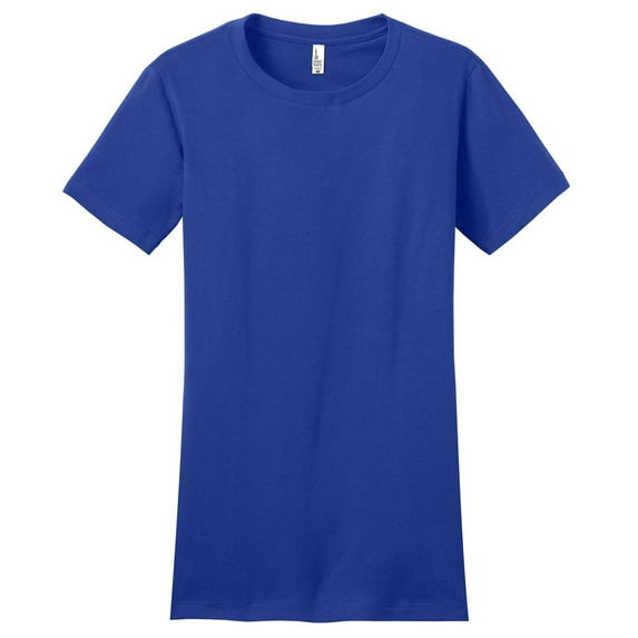 District Women's Crewneck Short Sleeve Cotton T-Shirt