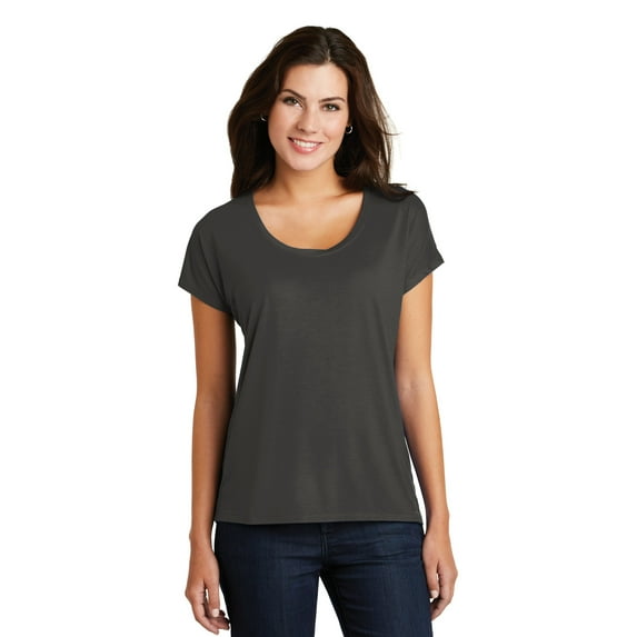 District ® Women's Drapey Dolman Tee. DM412