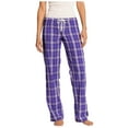 thumbnail image 1 of District Women's Elastic Waistband Flannel Plaid Pant, 1 of 3
