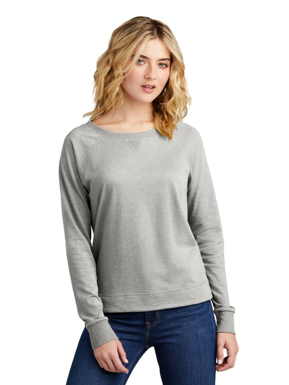 Women's Featherweight French Terry Long Sleeve Crewneck DT672