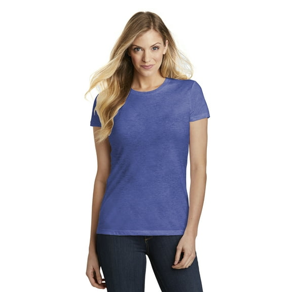 District Women's Fitted Perfect Tri Tee. DT155