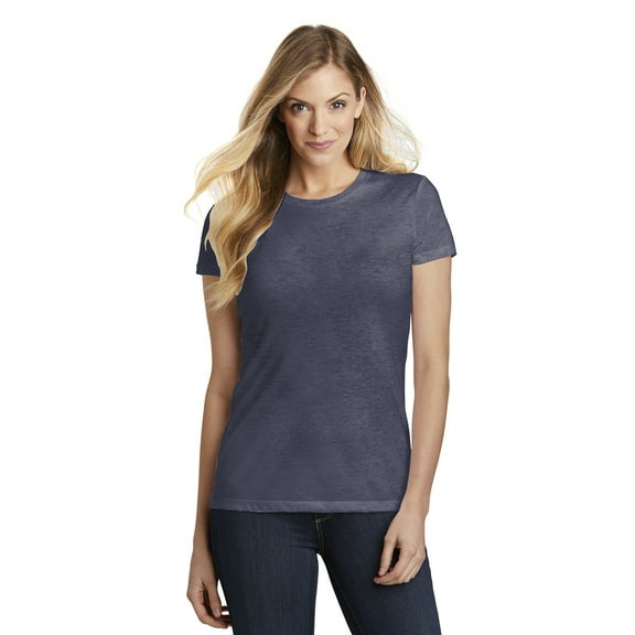 District Women's Fitted Perfect Tri Tee. DT155