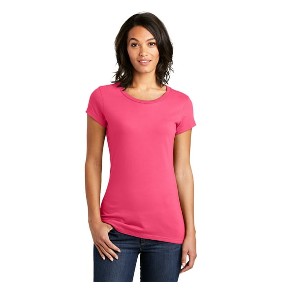 District ® Women's Fitted Very Important Tee ® . DT6001