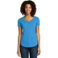 thumbnail image 1 of District WomenÃ¢â‚¬â„¢s Fitted Very Important Tee , Heather Bright Turquoise, Medium, 1 of 1