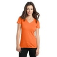 thumbnail image 1 of District Women's Junior Short Sleeve Concert V-Neck Tee, 1 of 3