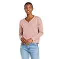 thumbnail image 1 of District Women's Perfect Tri Fleece V-Neck Sweatshirt DT1312, 1 of 1