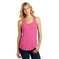 thumbnail image 1 of District  Women's Perfect Tri Racerback Tank. DM138L - 4XL Fuchsia Frost, 1 of 6