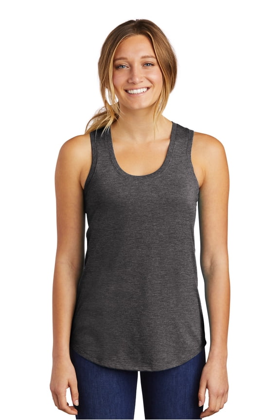 Women's Perfect Tri Racerback Tank. DM138L