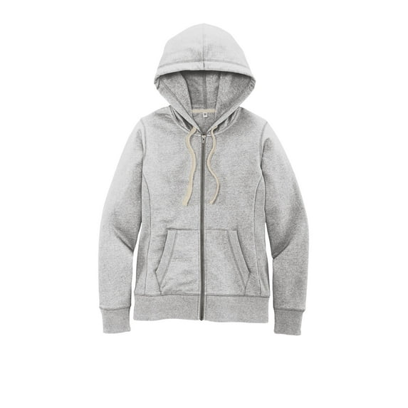 District Women's Re-Fleece Full-Zip Hoodie DT8103