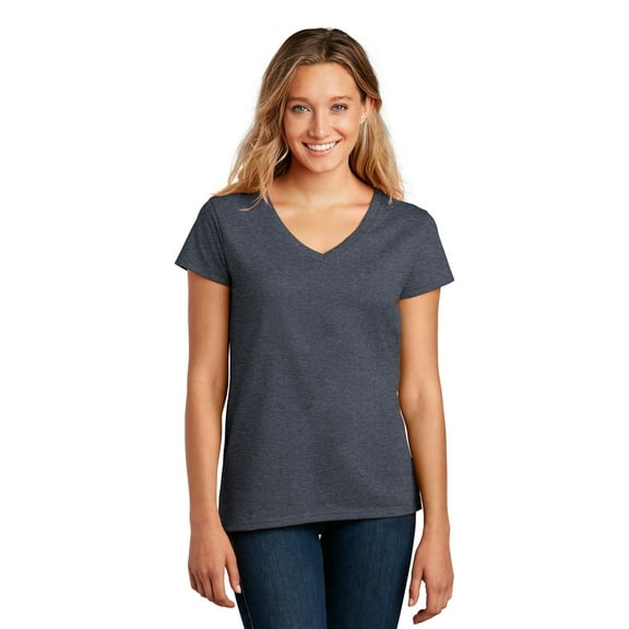 District Women's Re-Tee V-Neck DT8001