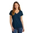 thumbnail image 1 of District Women's Short Sleeve Concert V-Neck Tee, 1 of 3
