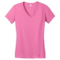 thumbnail image 1 of District Women's Soft Durable Ring Spun V-Neck T-Shirt, 1 of 5