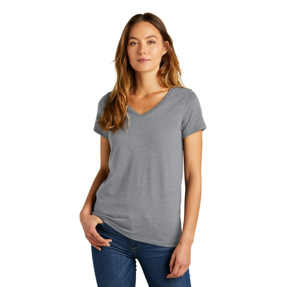 District Women's The Concert Tee V-Neck DT5002