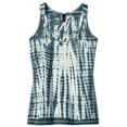 thumbnail image 1 of District Women's Tie-Dye Racerback Ring Spun Tank Top, 1 of 1