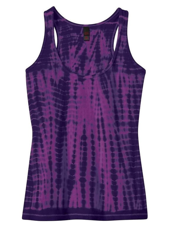 Women's Tie-Dye Racerback Ring Spun Tank Top